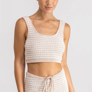 Rhythm Laguna Knit Crop Top